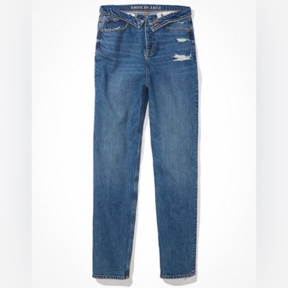 AE Baggy Jeans 8 SHORT